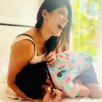 Vijayalakshmi Instagram - Me and mine 🤍 #soulmates
