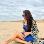 Vijayalakshmi Instagram – An oceanholic 🌊♥️