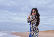 Vijayalakshmi Instagram - An oceanholic 🌊♥️