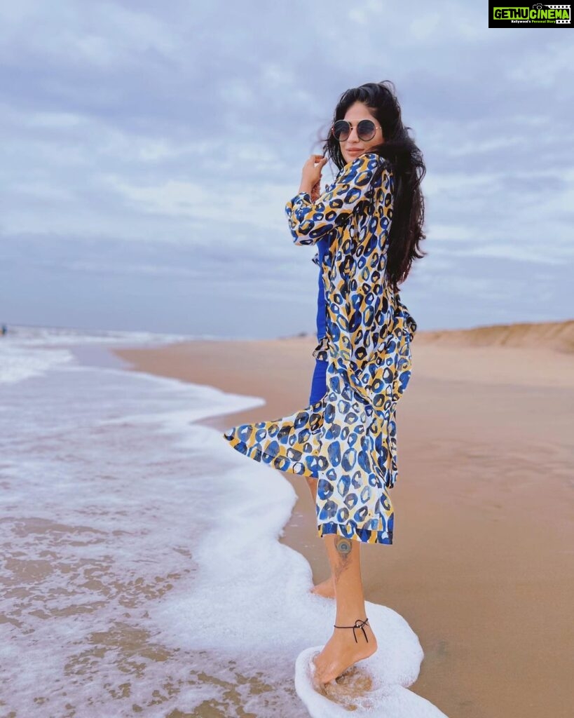 Vijayalakshmi Instagram - An oceanholic 🌊♥️
