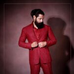 Vikram Instagram - Love & Red can’t be hid. #adithakarikalan #ps2