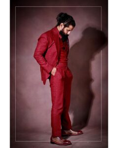 Vikram Instagram - Love & Red can’t be hid. #adithakarikalan #ps2