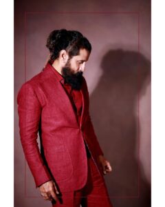 Vikram Instagram - Love & Red can’t be hid. #adithakarikalan #ps2