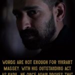 Vikrant Massey Instagram – Thank you every single one of you for making #Gaslight so special already 🙏🏽❤️

Eternally indebted for all the love & support.