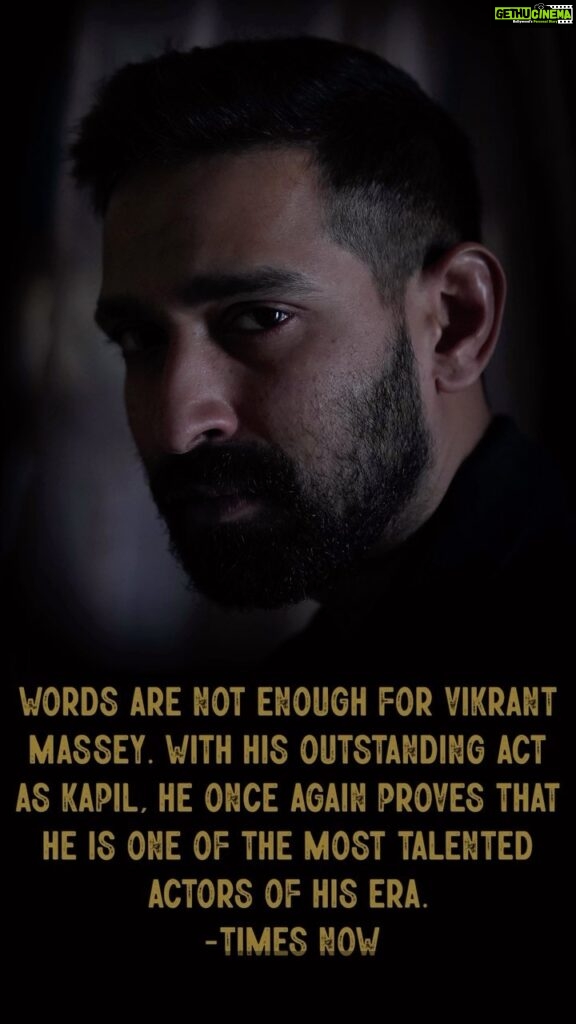 Vikrant Massey Instagram - Thank you every single one of you for making #Gaslight so special already 🙏🏽❤️ Eternally indebted for all the love & support.