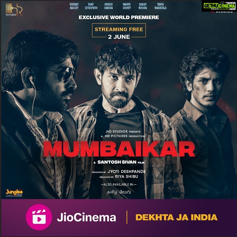 Vikrant Massey Instagram - Several characters, 1 city…aur bhai, Mumbai main kuch bhi ho sakta hai! Interesting kirdaaro ki ek anokhi kahaani! #MumbaikaronJioCinema streaming free, 2 June onwards. #Mumbaikar #JioCinema #JioStudios #MumbaikarOnJioCinema @actorvijaysethupathi @hridhuharoon @imsanjaimishra @ranvirshorey @tanyamaniktala @sachinskhedekar @sivan_santosh #JyotiDeshpande @riyashibu_ @officialjiostudios @jiocinema @hr_pictures @timesmusichub