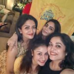 Vimala Raman Instagram – Yellow Yellow Yayy 💛😎🏆🥳🧿 
.
.
.
#aboutlastnight #ipl #csk #chennaisuperkings #iplfinal #ipl2023 #cricketlovers #sports #finals #cricket #funtimes #friends #love #actor #actress #vimalaraman