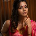 Vinitha Koshy Instagram - Gorgeous Vinitha Koshy @koshyvinitha looks stunning in our traditional and elegant Nagas collection.. #nakshatra #goldanddiamonds #nakshatraaluva #Vinithakoshy #nagascollection #gold #traditionaljewelry #traditionaljewelleryindia #goldanddiamonds Nakshatra Gold and Diamonds