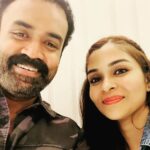 Vinitha Koshy Instagram - Meeting lovely miss again on the eve of another blockbuster 2018 #actorslife #evening #successbash