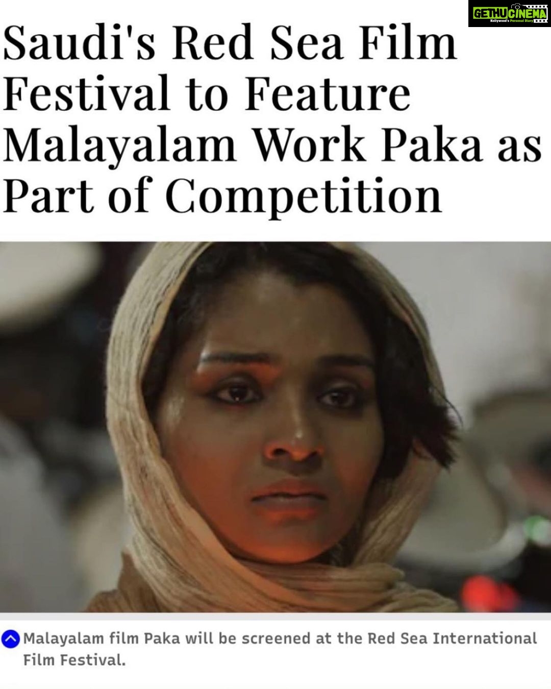 Vinitha Koshy Instagram - #paka #redseainternationalfilmfestival #competitioncategory Directed by @nithinlukose_ Produced by @anuragkashyap10 #rajrachakonda @nithin_george_official @basil__paulose @srikanth.kabothu