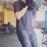 Vinitha Koshy Instagram - It’s all about being better than you were yesterday @krisshmc @xtheticsfitness_cochin