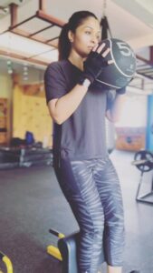 Vinitha Koshy Instagram - It’s all about being better than you were yesterday @krisshmc @xtheticsfitness_cochin