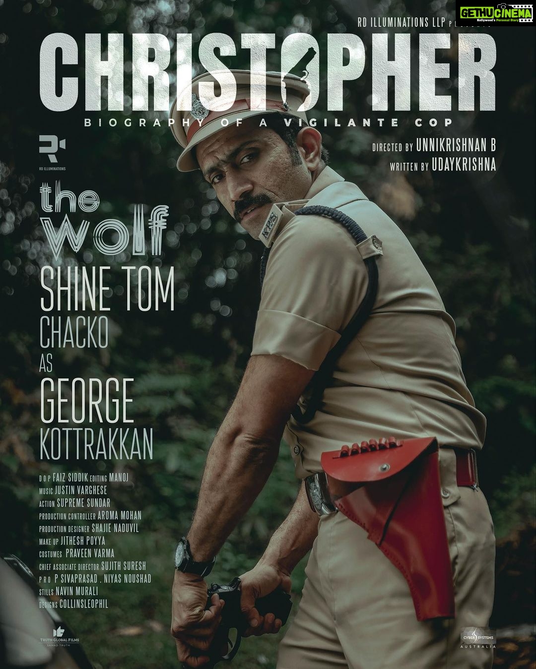 Vinitha Koshy Instagram - Introducing The Wolf @shinetomchacko_official As George Kottrakkan #christophermovie @mammootty @unnikrishnan_b_director @udaykrishnawriter @mohanaroma @faizsiddik @the_real_vedic @shajie__naduvil @jitheshpoyya @navin_murali @just_in_varghese @aashiq_salaam_