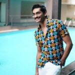 Vishak Nair Instagram - Pool Day! ft. @mydesignationofficial PC : @yaami____