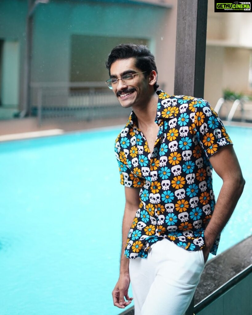 Vishak Nair Instagram - Pool Day! ft. @mydesignationofficial PC : @yaami____