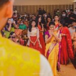 Vishak Nair Instagram - The Engagement (3/3) Shot by the amazing peeps at @lightsoncreations @jiksonphotography Decor by @locsignaturewedding @alwingeorge__locsignature @punarcollective Styled by @stylefilesbyzoya__joy @chaaya.in Outfit for Vishak :@men_in_q_wedding Outfit for Jayapriya: Saree @vijayalakshmisilksarees Bridal blouse : @chaaya.in Assisted by sreelakshmysreekumar @asna_ansar_5 HMU : @aishwaryakarayilofficial