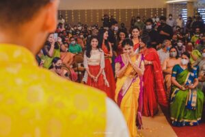 Vishak Nair Instagram - The Engagement (3/3)

Shot by the amazing peeps at @lightsoncreations @jiksonphotography
Decor by @locsignaturewedding @alwingeorge__locsignature @punarcollective

Styled by @stylefilesbyzoya__joy  @chaaya.in
Outfit for Vishak :@men_in_q_wedding 
Outfit for Jayapriya:
Saree @vijayalakshmisilksarees 
Bridal blouse : @chaaya.in
Assisted by sreelakshmysreekumar 
@asna_ansar_5
HMU : @aishwaryakarayilofficial