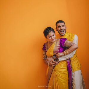 Vishak Nair Instagram - The Engagement (2/3)

Shot by the amazing peeps at @lightsoncreations @jiksonphotography
Decor by @locsignaturewedding @alwingeorge__locsignature @punarcollective 
Styled by @stylefilesbyzoya__joy  @chaaya.in
Outfit for Vishak :@men_in_q_wedding 
Outfit for Jayapriya:
Saree @vijayalakshmisilksarees 
Bridal blouse : @chaaya.in
Assisted by sreelakshmysreekumar 
@asna_ansar_5
HMU : @aishwaryakarayilofficial