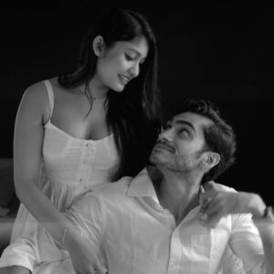 Vishak Nair Instagram - The 21st of October. The day Aanandam came out and changed my life completely. The day Atom walked into our lives and brought out the mommy in me. The day I'm going to make what is probably the biggest announcement I've ever made. There comes a point in one's life where one does the seemingly unthinkable - one willingly decides to hand over one's free will and peg one's every joy and sadness to another of the opposite sex. Sounds scary right? Well, it was... But then I met the young lady in the pictures above and just like that...those fears dissipated and I was able to see the pot of gold at the end of the rainbow. For I had found what I didn't even know I was looking for...the missing piece of the puzzle. So it's with a heart full of hope, joy, excitement and everything in between that I introduce to you my soon to be fiance' Ms. Jayapria Nair. We will be 