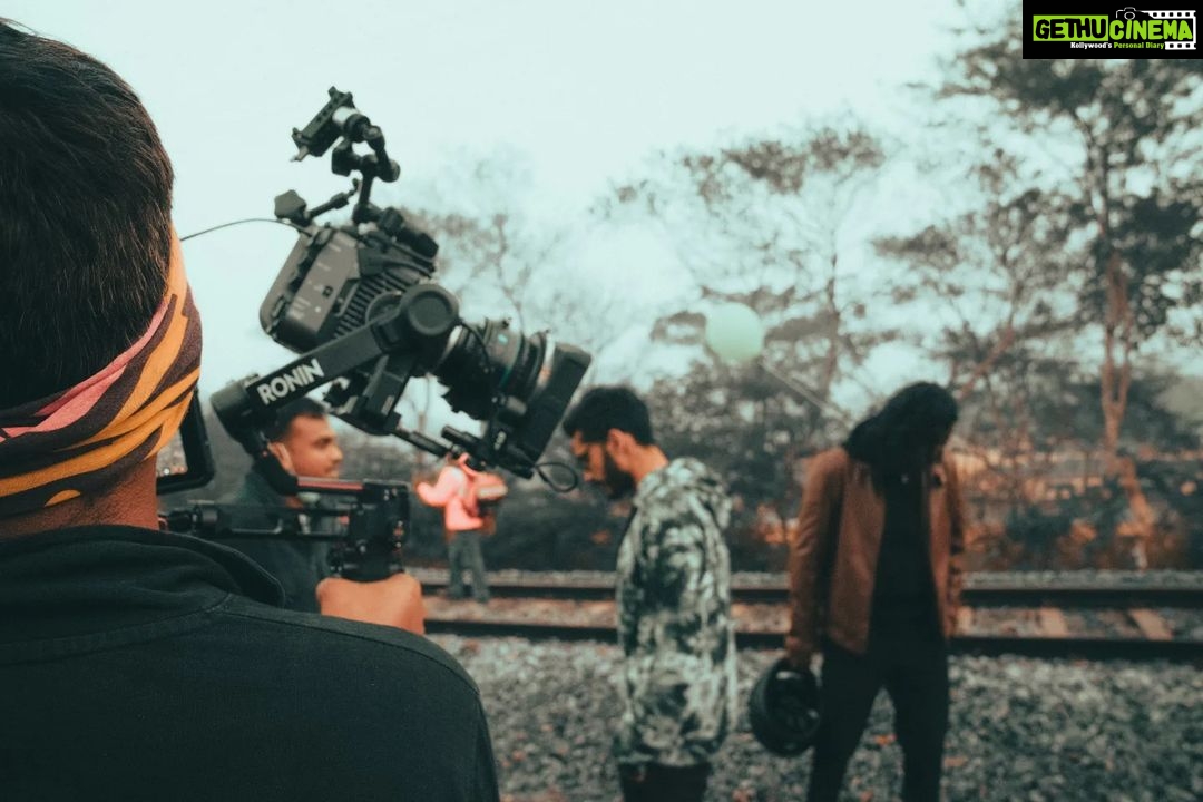 Vishak Nair Instagram - "Colour" was the culmination of over 3 years of blood, sweat and tears. And boy...were there a lot of tears. This wasn't because it was a complex film to execute but because it was @vineethvincentofficial and my third attempt at trying to make a music video together. The first two, thanks to the impeccably timed first and second waves had to be put aside indefinitely. But the one thing that could never be put aside was our man's spirit and "die trying" attitude. Nothing but power to you! "Colour" was made on a shoestring budget with a crew that was skeletal yet super-fuckin-charged who worked sleeplessly (LITERALLY) for three days to get the job done. You guys are the real MVPs here. Thank you for putting up with us. I am so incredibly thankful for all the love that's been coming our way. It truly means the world to us... If you haven't checked it out yet, please click the link in my bio. It'll be 4 minutes you won't regret wasting. Love, V 📸 : @mahesh_nair