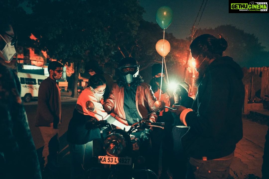 Vishak Nair Instagram - "Colour" was the culmination of over 3 years of blood, sweat and tears. And boy...were there a lot of tears. This wasn't because it was a complex film to execute but because it was @vineethvincentofficial and my third attempt at trying to make a music video together. The first two, thanks to the impeccably timed first and second waves had to be put aside indefinitely. But the one thing that could never be put aside was our man's spirit and "die trying" attitude. Nothing but power to you! "Colour" was made on a shoestring budget with a crew that was skeletal yet super-fuckin-charged who worked sleeplessly (LITERALLY) for three days to get the job done. You guys are the real MVPs here. Thank you for putting up with us. I am so incredibly thankful for all the love that's been coming our way. It truly means the world to us... If you haven't checked it out yet, please click the link in my bio. It'll be 4 minutes you won't regret wasting. Love, V 📸 : @mahesh_nair