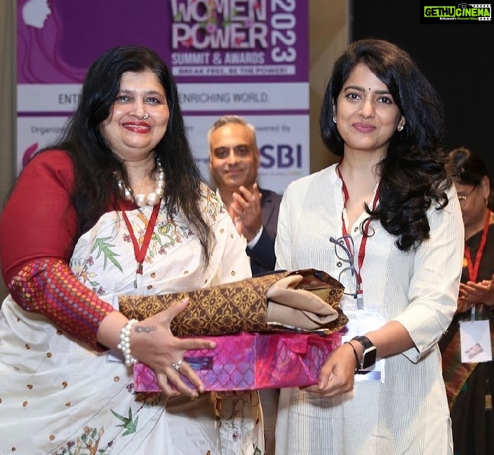 Vishakha Singh Instagram - I recently had the privilege of attending the Annual Women Power Summit & Awards 2023, organized by Minal and Bhavesh Kothari #BilleniumDivasFund. As one of the panelists, I had the opportunity to participate in a stimulating discussion on "Breaking the Funding Barrier: Addressing Challenges of Equity Investment in Women Entrepreneurship," alongside several accomplished co-panelists, including Mrs. UMA SHANMUKHI SISTLA MD/CEO #statebankofindia , Sachin Karnik from The Giant Unicorn , Amit D Kumar from Ah-Ventures, Amit Singal from Fluid Ventures, and PranoyMathur. The panel was moderated by Chinmoy Rajwanshi from ImagineXP and we covered a broad range of topics, including various challenges, highlights, and potential solutions. Overall an exciting , empowering event. Kudos to all the women entrepreneur winners of the day! NSE India