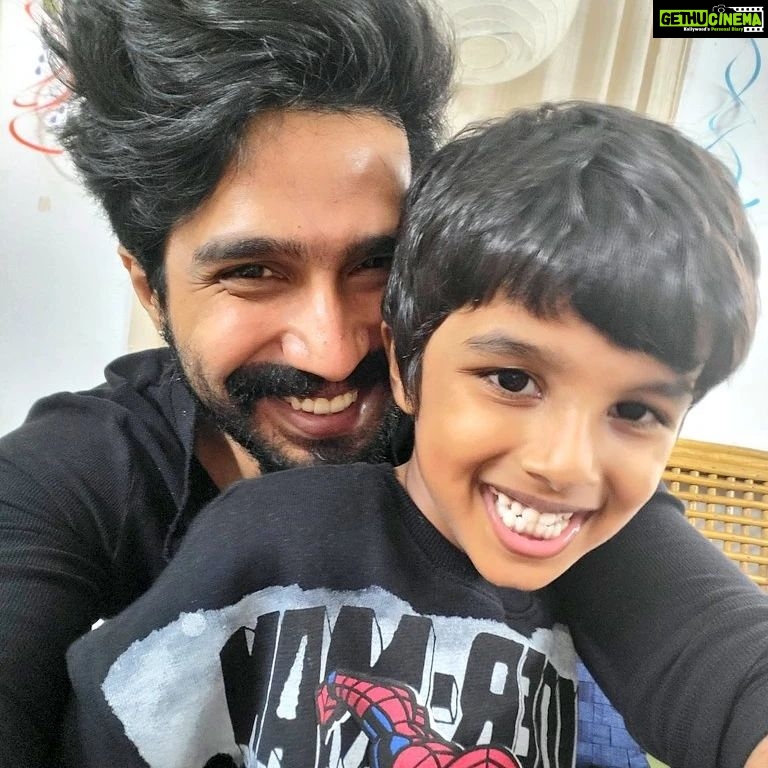 Vishnu Vishal Instagram - Been running around last 2 days as a producer to sort out the release of #FIR since lots of last min decisions. Today is a super special day. Its my baby #Aryan's birthday and i managed to get very little time with him.Hope the running around wil pay off. LUV ALL. @Guttajwala