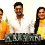 Vishnu Vishal Instagram - The pooja of #Aaryan ❤️ Also starring @selvaraghavan , @shraddhasrinath @vanibhojanoffl. Directed by @praveenkn09. @vishnu_subhash @samcsmusic @sanlokesh @silva_stunt @lalindulal @vynod.sundar @kunaldaswani @prathool @thanga18 @kvdurai @teamaimpro @ursvamsishekar @decoffl
