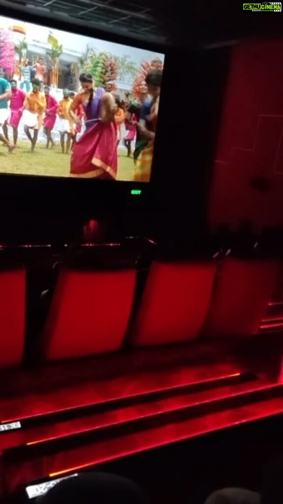 Vishnu Vishal Instagram - The joy of your son watching his first ever movie in theatre and dancing to his fathers song cannot be expressed in words 😭😭😍😍 #GattaKusthi wil always be memorable to me for this…..