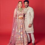 Vishnu Vishal Instagram - ☺☺ Embroidered Sherwani by @rimpleandharpreet Heritage Jewellery by @kishandasjewellery Style by @jukalker Makeup & hair by @ronan_mili Captured by 📸 @eshaangirri