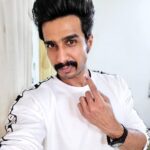 Vishnu Vishal Instagram - Fulfilled my DUTY and exercised my RIGHT.. #VOTE #TNAssemblyElection2021 #TNElection2021