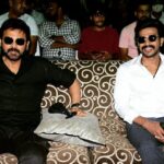 Vishnu Vishal Instagram - Pics from the #Aranya Pre-release event today.. Thank you @venkateshdaggubati garu, Sekhar Kammula garu and Sai Madhav Burra garu for gracing the event 🙏😊 #AranyaOnMarch26th @ranadaggubati @erosnow @jwalagutta1 @zyhssn