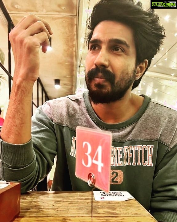 Vishnu Vishal Instagram - About last night in #hyderabad... 34 definitely not my age:).. Date with @Guttajwala.. #FIReleaseDatePlanning haha.. #Hyderabad