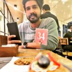 Vishnu Vishal Instagram - About last night in #hyderabad... 34 definitely not my age:).. Date with @Guttajwala.. #FIReleaseDatePlanning haha.. #Hyderabad