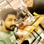 Vishnu Vishal Instagram - About last night in #hyderabad... 34 definitely not my age:).. Date with @Guttajwala.. #FIReleaseDatePlanning haha.. #Hyderabad