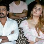 Vishnu Vishal Instagram - Pics from the #Aranya Pre-release event today.. Thank you @venkateshdaggubati garu, Sekhar Kammula garu and Sai Madhav Burra garu for gracing the event 🙏😊 #AranyaOnMarch26th @ranadaggubati @erosnow @jwalagutta1 @zyhssn