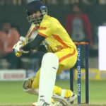 Vishnu Vishal Instagram - Here is the “A23 Moment of the Day” of @thevishnuvishal from the match between @karnatakabulldozersccl and @chennairhinos_cclt20 #CCL2023 #CelebrityCricketLeague #a23 #chalosaathkhelein #a23rummy #letsplavtogether #a23momentoftheday