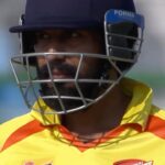 Vishnu Vishal Instagram - @thevishnuvishal smashes the competition out of the park with his incredible batting skills in the Celebrity Cricket League! 🏏🔥 Here’s the CCL “A23 Moment of the Day” from the match between @chennairhinos_cclt20 and @bhojpuridabanggsccl. #CCL2023 #CelebrityCricketLeague #a23 #chalosaathkhelein #a23rummy #letsplaytogether #a23momentoftheday
