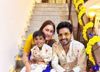 Vishnu Vishal Instagram - #HappyDiwali  Have a great year ahead.. God bless all.. @jwalagutta1 #Aryan