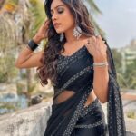 Vithika Sheru Instagram – Do It Because It Makes You Happy 🖤 
Saree – @varunchakkilam 
M&H – @nicenailsbabyhyderabad 
Earrings – @alluringaccessories.a2
