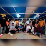 Vithika Sheru Instagram - Thankful, Grateful And Blessed To Have All Of You In My Life❤️ @itsvarunsandesh @mr.noelsean @krithikasheru @priya.0206 @nihita.raju @sudhir0593 @krishna_422 @bhargavikunam @alekhyaharika_ @nikhilvijayendrasimha @ashmita_9 @jannu.sudhir @gokul_menon.official @dr.sindhureddy @amrithagaddam @dr_apuroopa_gaddam @vivek.sriraj @khaja.nature . . . . PC - @teamartviewworks Decor- @thewishtree_surprisingpeople Food - @krishnapatnam_kitchen Cake - @cakesnhugs Durgam Cheruvu Spl Bridge