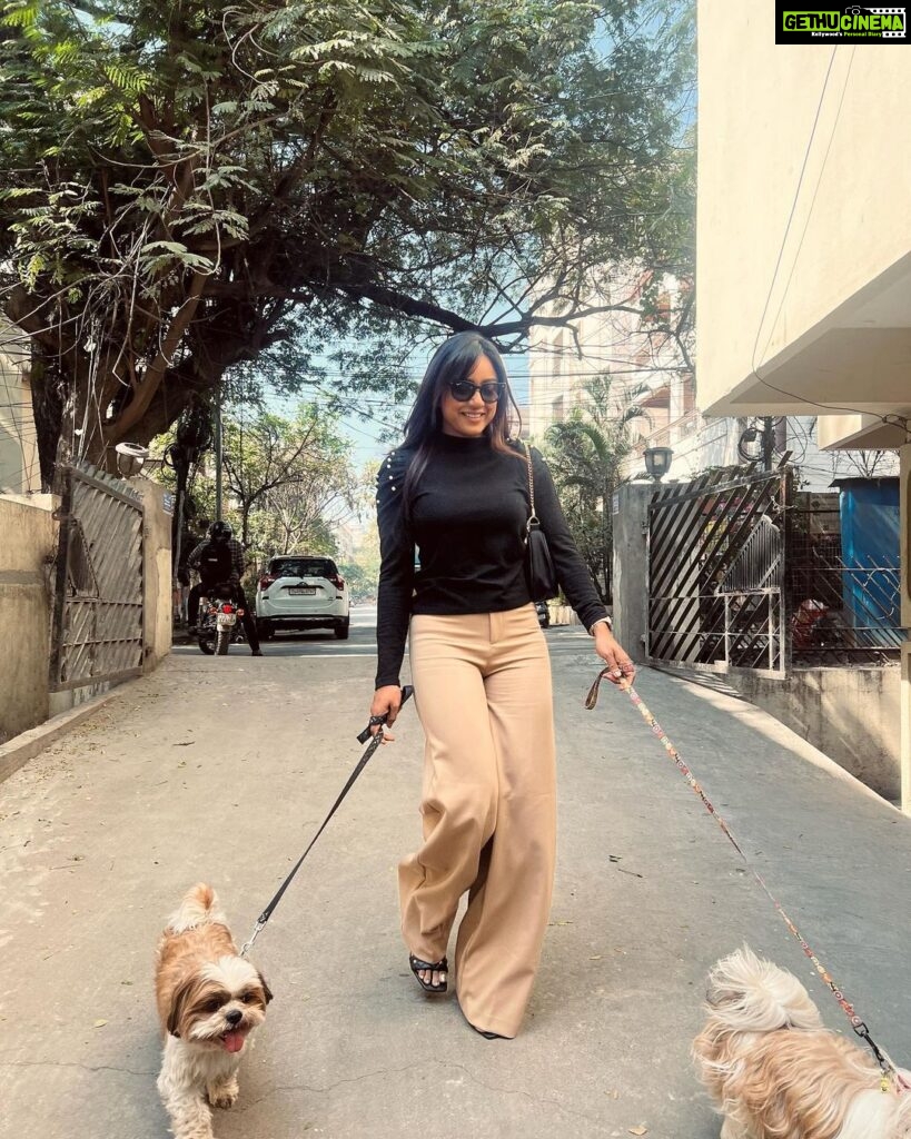 Vithika Sheru Instagram - The Best Things In Life Are Furry ❤️ Love And Bruno