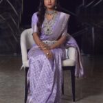 Vithika Sheru Instagram – So In Love With Complete Attire 💜 
Jewellery – @emmadi_silver_jewellery 
Saree – @riya_designing_studio 
PC – @forever_frozen_films 
M&H – @nicenailsbabyhyderabad