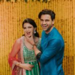 Vivek Dahiya Instagram - My personal PR, my defence attorney, my partner in crime, my mirror, my witness to the best and worst of me @riyadahiya_ has found her charming prince @raulzer0 and we are smiling with them. Please shower your love blessings on Riya & Rahul as they embark on a beautiful journey holding hands. #RRMehndiNight My outfit @rachitkhannaofficial Styled by @stylebysugandhasood