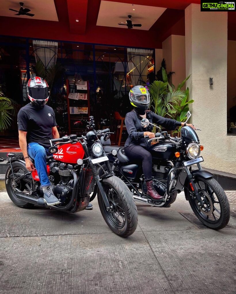 Vivek Dahiya Instagram - Ride together! Stay together! #RiderCouple
