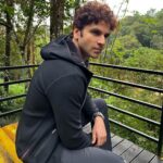 Vivek Dahiya Instagram - Early morning yoga in the forest is ticked off the list…finally ! COORG - The Scotland Of India