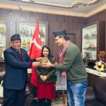 Vivek Oberoi Instagram - Kindness makes people beautiful ❤️ Had the honour of meeting the ever so warm; former Prime Minister of Nepal, Shri Pushpa Kamal Dahal who’s popularly known as Prachanda 🙏🏻 Thank you sir for having us and giving us so much respect, warmth and love 🙏🏻 #nepal #pushpakamaldahal #prachanda #potd #nepaldiaries #sureshoberoi
