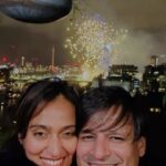 Vivek Oberoi Instagram - Lost in the city of stars amongst a 100,000 people and my eyes are only on my constellation of 3💫🎆 #newyear #nye #reels #london #fireworks
