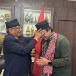 Vivek Oberoi Instagram - Congratulations shri @cmprachandaofficial on being elected as the Prime Minister of the beautiful Nepal for the third time now. Recently had the honour to meet you; the warmth and love with which you welcomed us reflects the humility and cultural compassion of the country #PrachandaKamalDahal #Nepal #potd #congratulations