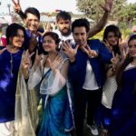Vivian Dsena Instagram - Happy 700 Episodes Guys Thank you guys was not possible without u people 🙏😘 @colorsTV @msrashmi2002_ @Rubinadilaik @panjabikamya @lakshya2204 @bhuvanchopra #TeamWork #ShaktiCrew #ShaktiStrikes700 #shaktiastitvakeehsaaski